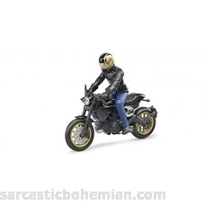 Bruder Ducati Scrambler Cafe Racer with Driver Vehicles Toys B078WGW614